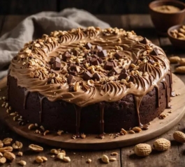 Bolo de Manteiga de Amendoim com Chocolate: Receita Fácil, Saudável e Irresistível para o Dia a Dia