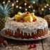 Bolo de Natal com Ananás e Coco: Receita Passo a Passo + Versões Saudáveis (Sem Glúten, Low Carb e Fit)