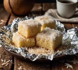 Bolo Gelado de Coco Embrulhado: Passo a Passo do Clássico Caseiro que Fica Super Cremoso e Derrete na Boca!