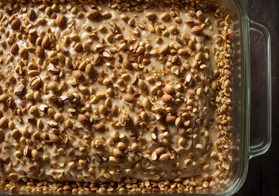 Bombom de paçoca na travessa