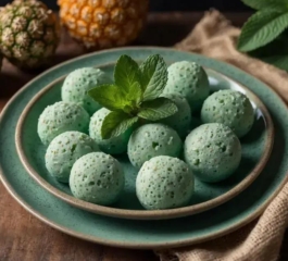 Docinhos Saudáveis de Abacaxi com Hortelã: Guia Prático com 5 Versões Fitness, Low Carb e Sem Açúcar
