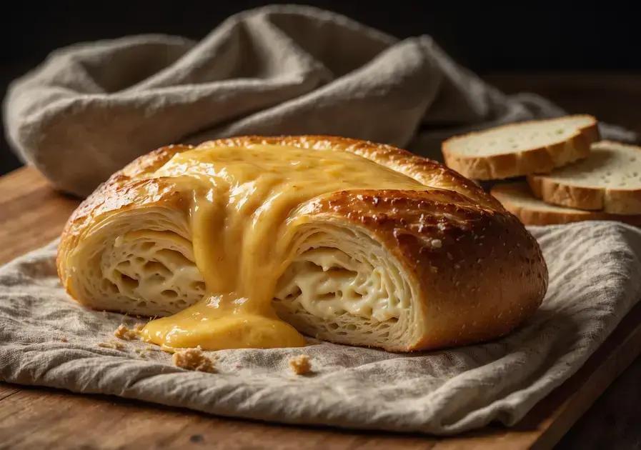 enroladinho de queijo macio igual algodão