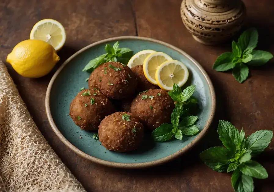 Kibe frito tradicional de carne