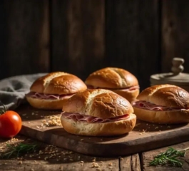 Pãozinho Recheado de Presunto e Queijo: Receita Fácil, Macia e Perfeita para o Lanche ou Congelar!