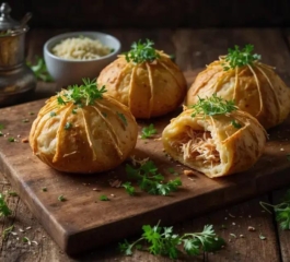 Pasteizinhos Fit de Batata com Frango: Receita Prática, Sem Glúten e Perfeita para Lanches Saudáveis!