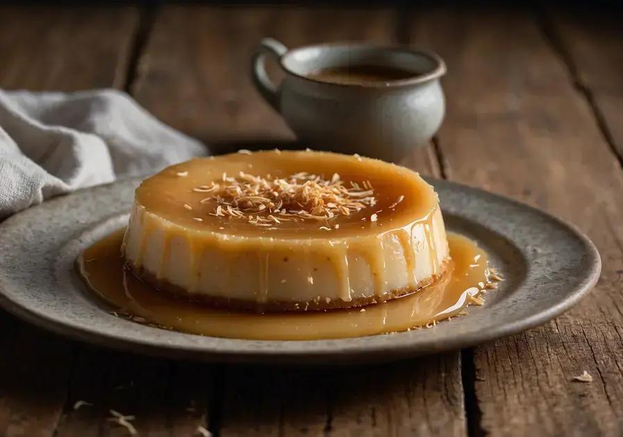 pudim de coco sem forno