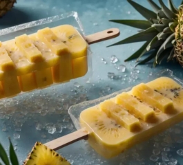 Guia Completo: Como Fazer Sacolé de Abacaxi Saudável (Com Versões Sem Açúcar, Low Carb e Sem Lactose)