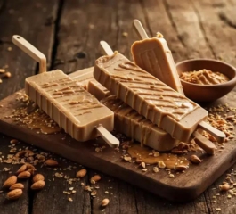 Como Fazer Sacolé de Paçoca Cremoso e Saudável: Receita Simples, Barata e Perfeita para o Calor!