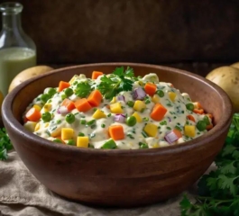 Como Fazer Salada de Maionese Cremosa de Legumes: Receita Leve, Saborosa e Perfeita para o Almoço em Família